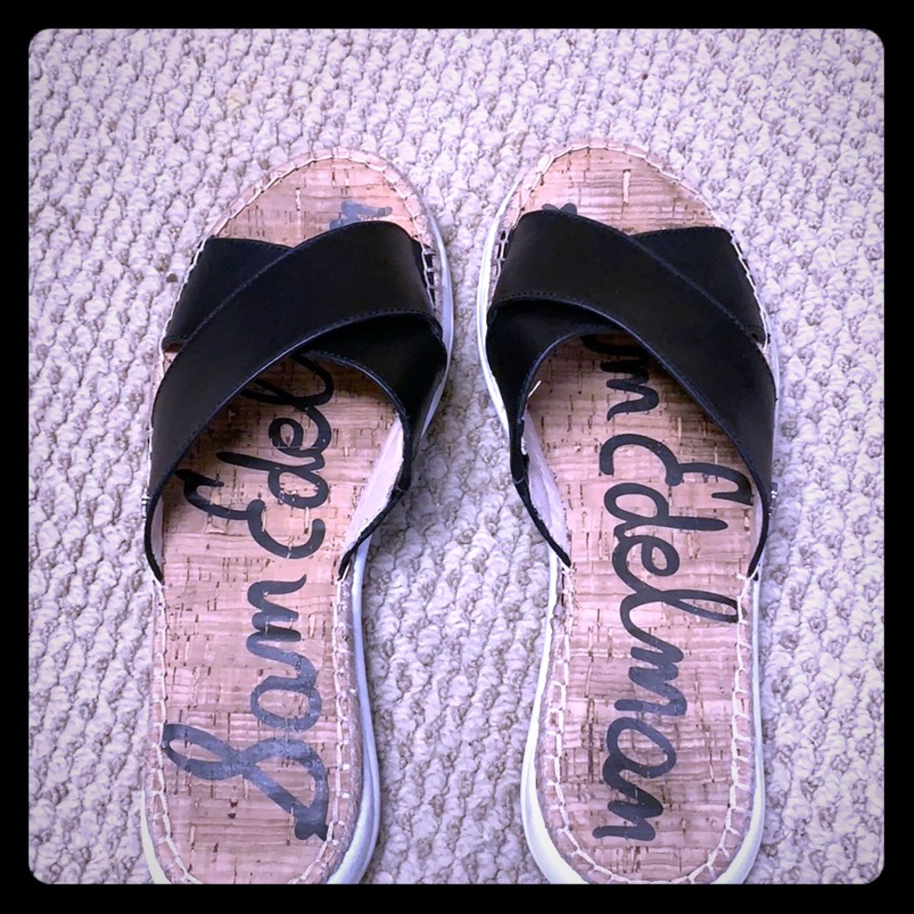 Sam Edelman sandals black womens 10